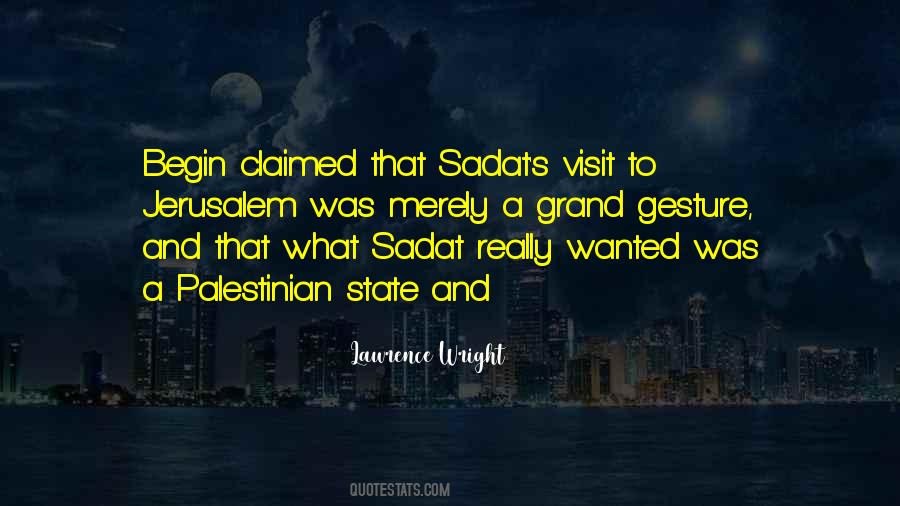 Quotes About Sadat #455769