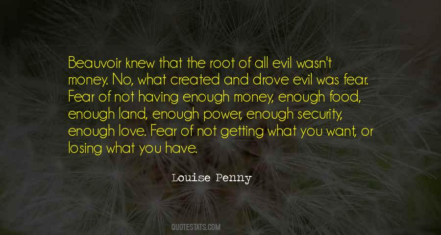 Quotes About Fear Of Losing Power #805549