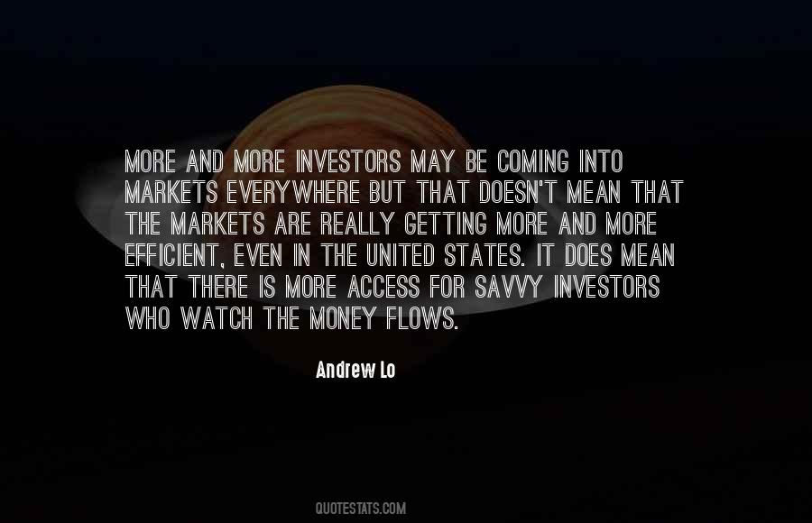 Money Savvy Quotes #426877