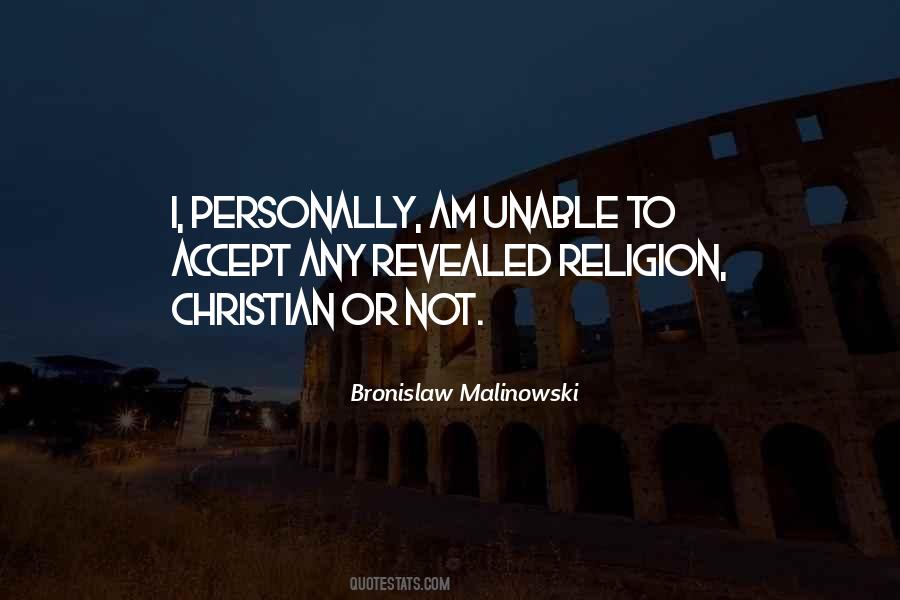 Religion Christian Quotes #1406977