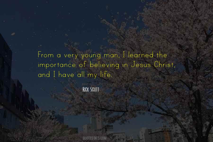 Quotes About Believing In Jesus Christ #1871312