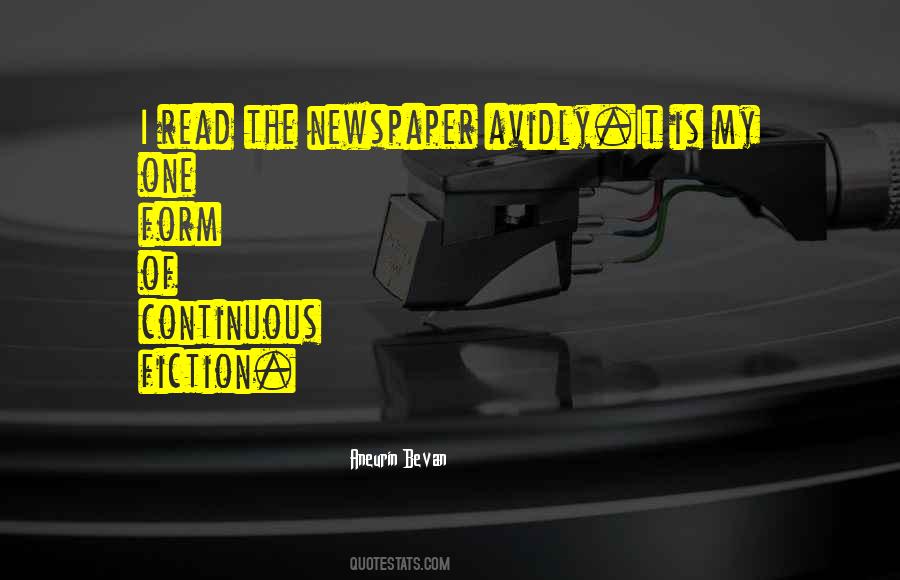 Quotes About Newspaper #1227196