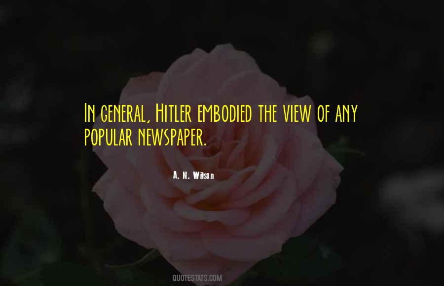 Quotes About Newspaper #1281070