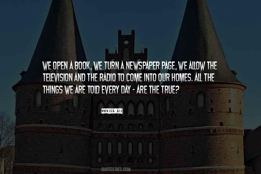 Quotes About Newspaper #1408495