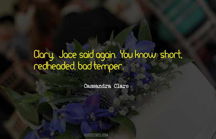 Quotes About Short Temper #21108