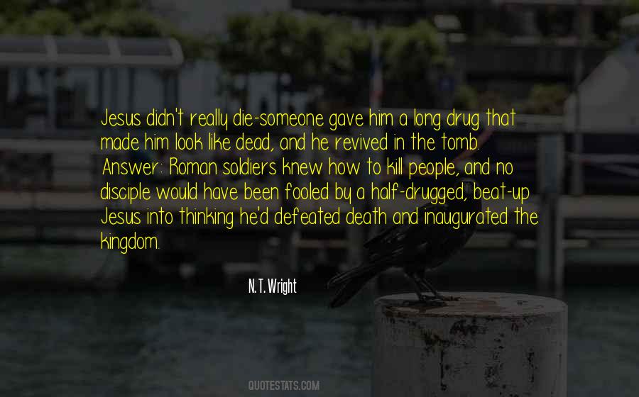 Quotes About Dead Soldiers #1176583