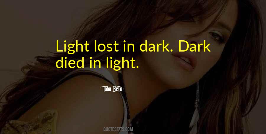 In Dark Quotes #326677