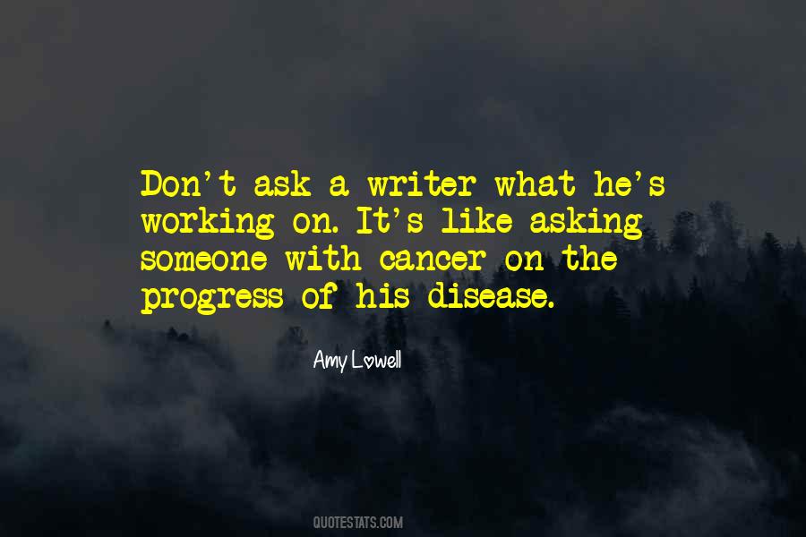 Quotes About Cancer Disease #601484