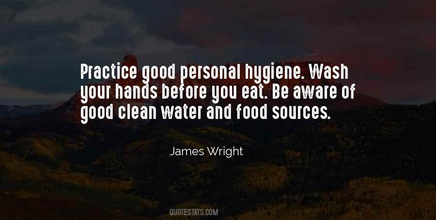 Quotes About Food Hygiene #1363141