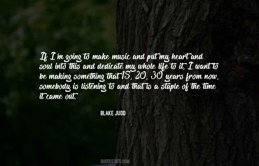 Music Heart Soul Quotes #1535453