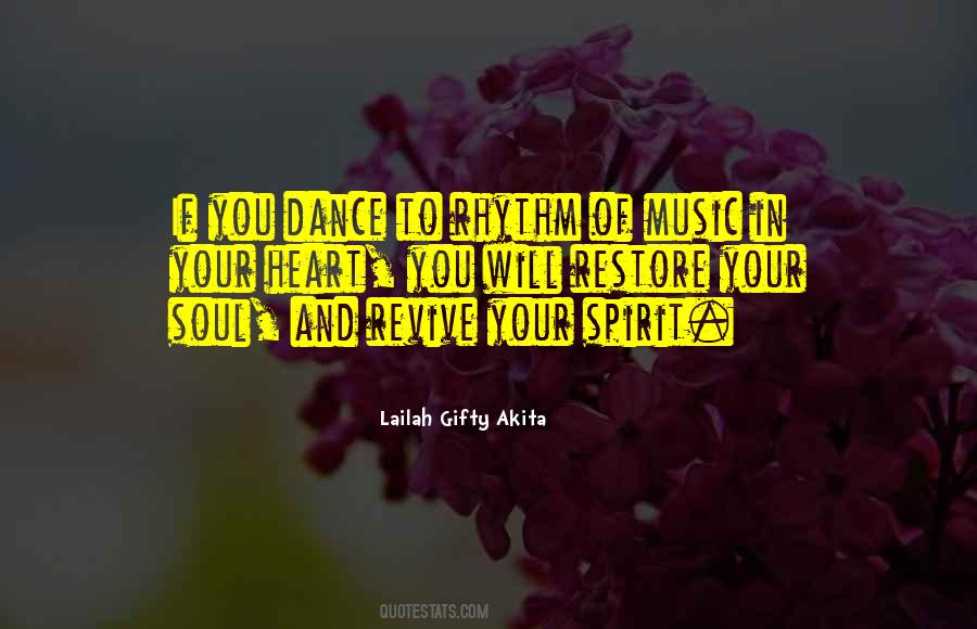 Music Heart Soul Quotes #1555184