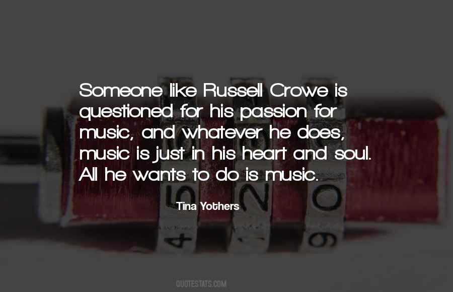 Music Heart Soul Quotes #1645779