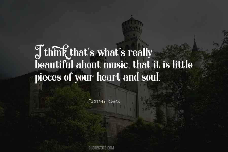 Music Heart Soul Quotes #280869