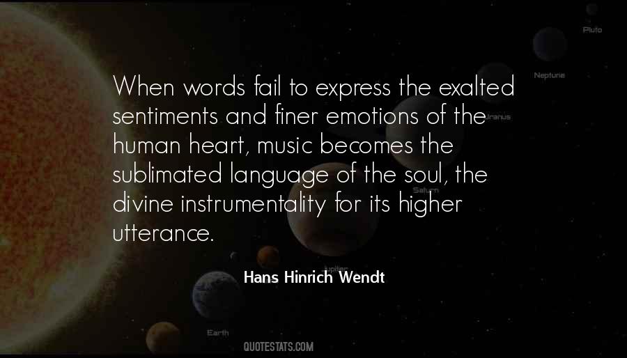 Music Heart Soul Quotes #821809