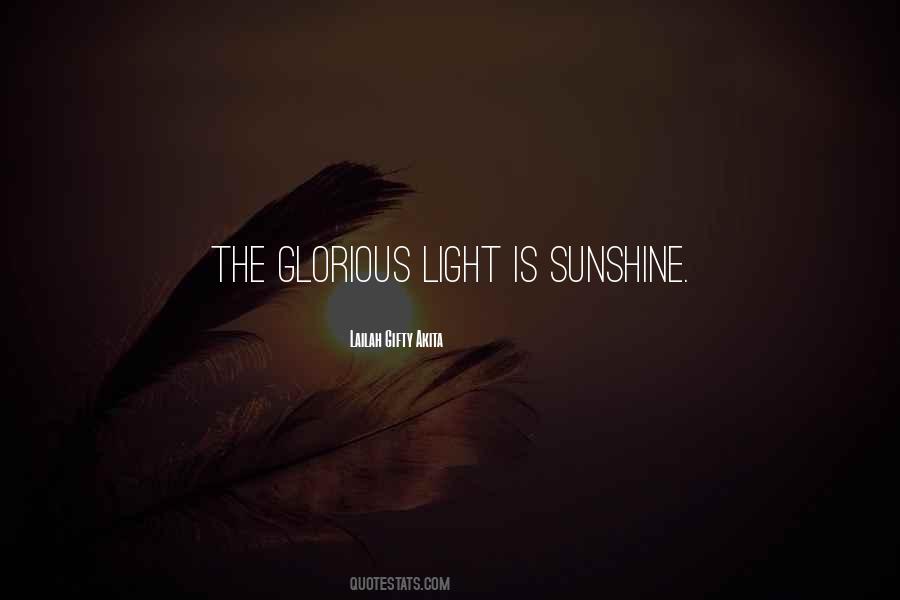 Quotes About Sunshine Of My Life #169447