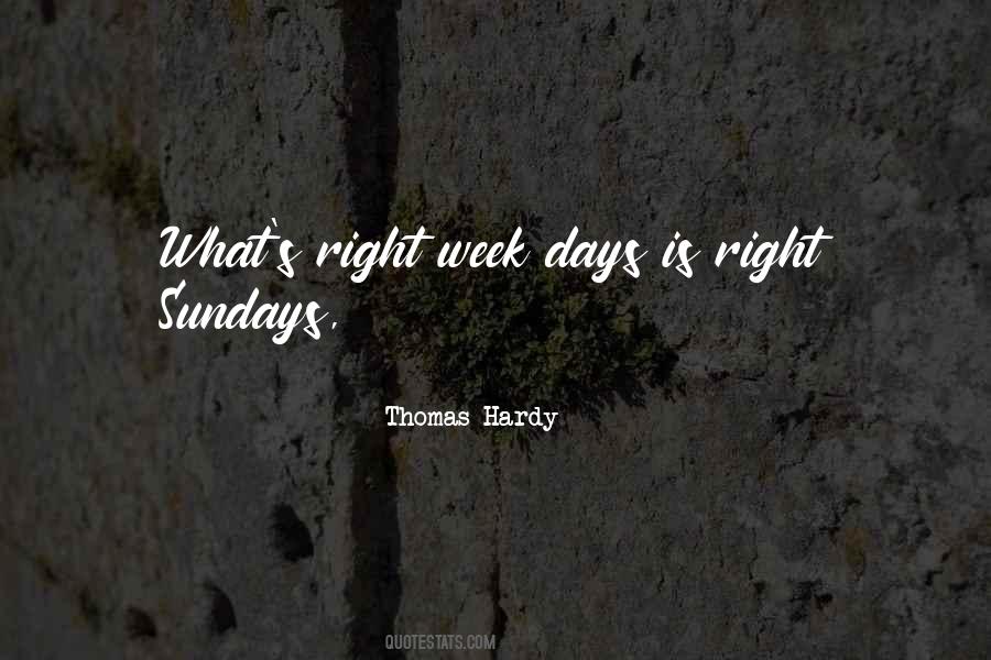 Week Days Quotes #551326
