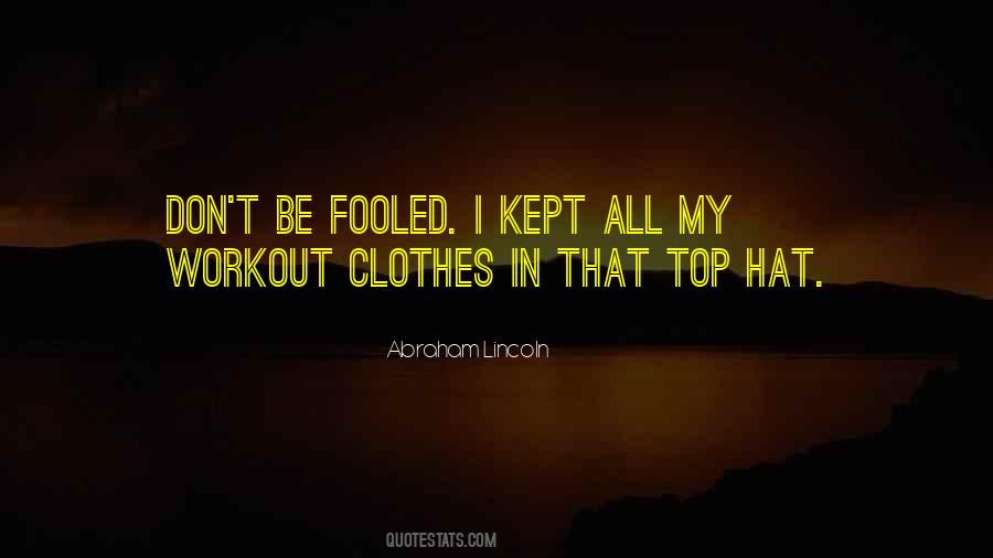 Quotes About Workout Clothes #1112366