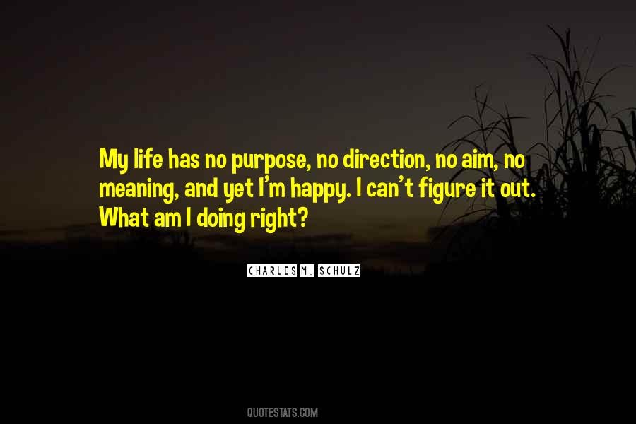 Direction And Purpose Quotes #1729795
