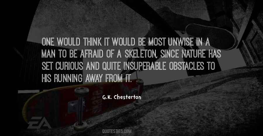 Running From Fear Quotes #1582377