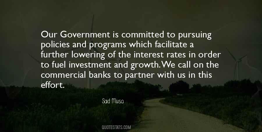 Quotes About Interest Rates #1007653
