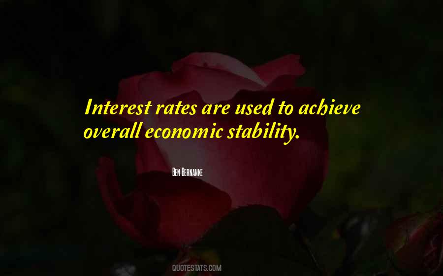 Quotes About Interest Rates #1282186