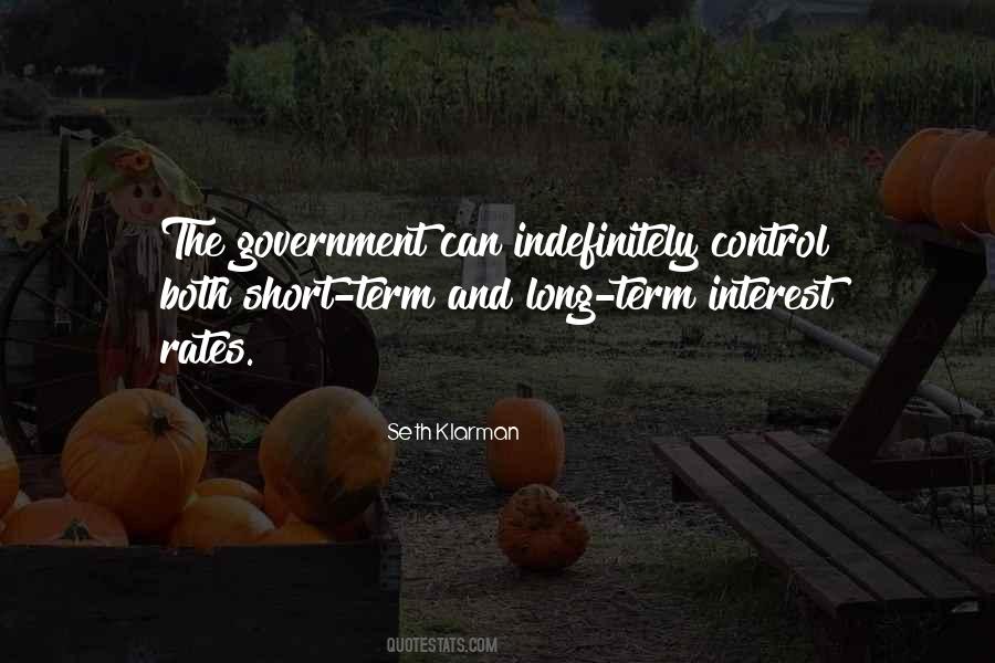 Quotes About Interest Rates #136049