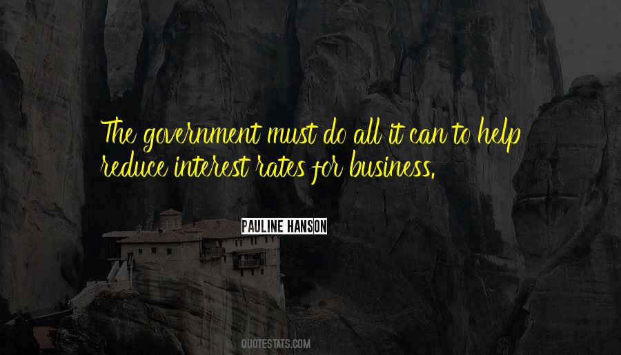 Quotes About Interest Rates #386406