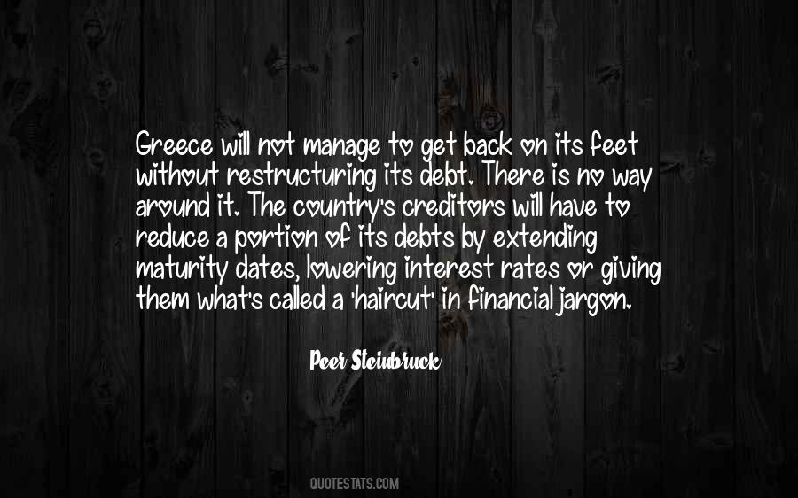 Quotes About Interest Rates #499609