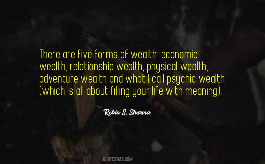 Wealth And Life Quotes #561401