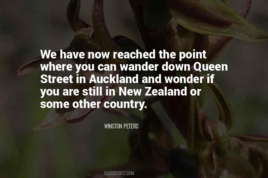 Quotes About Auckland #672981