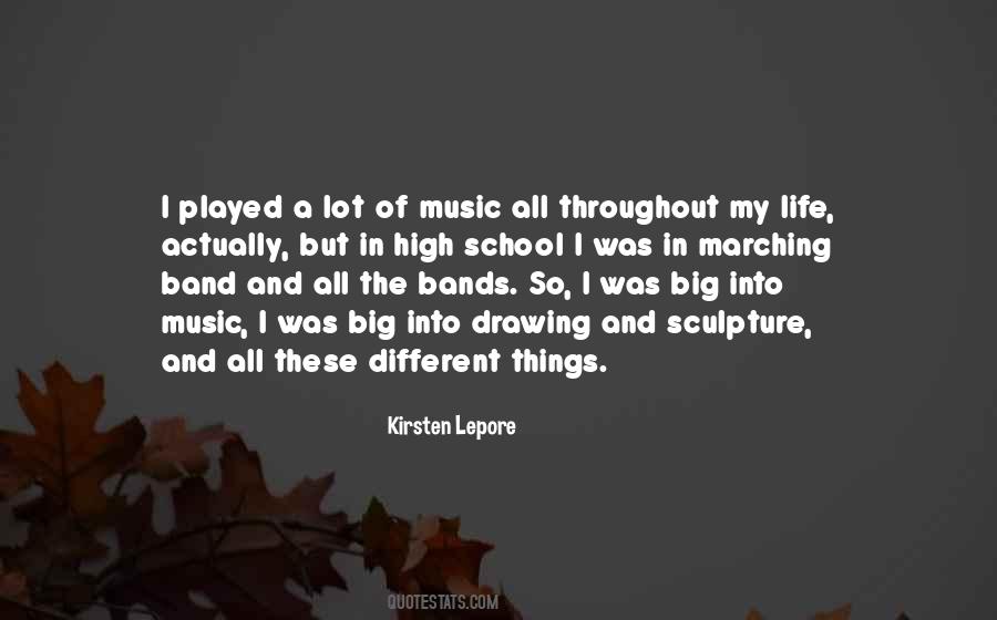 Quotes About Big Band Music #1223966