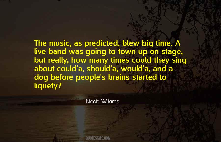 Quotes About Big Band Music #309437