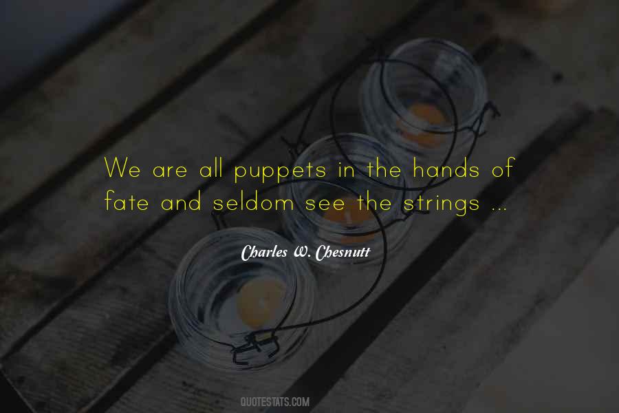 Quotes About Puppets #396142