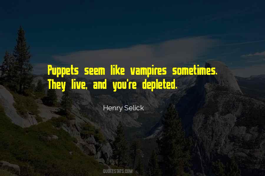 Quotes About Puppets #596402