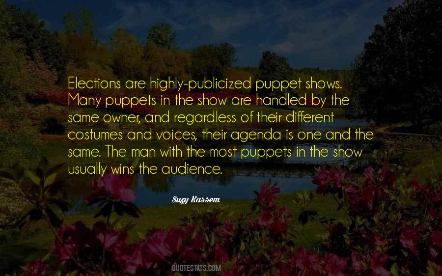 Quotes About Puppets #842754