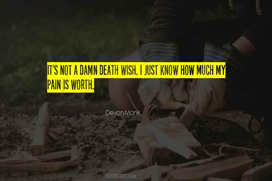 Quotes About Death Wish #34205