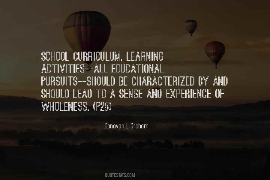 Quotes About K-12 Curriculum #268295