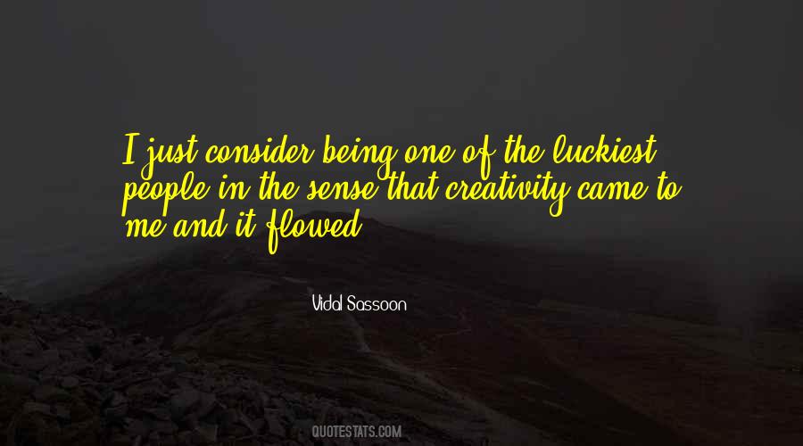 Luckiest People Quotes #1775492
