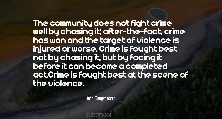 Quotes About Crime #34171