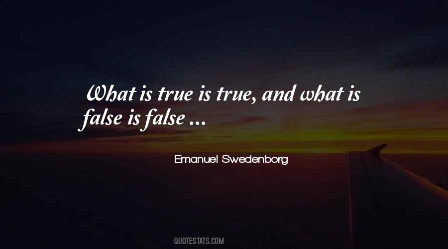 True Is True Quotes #1578924