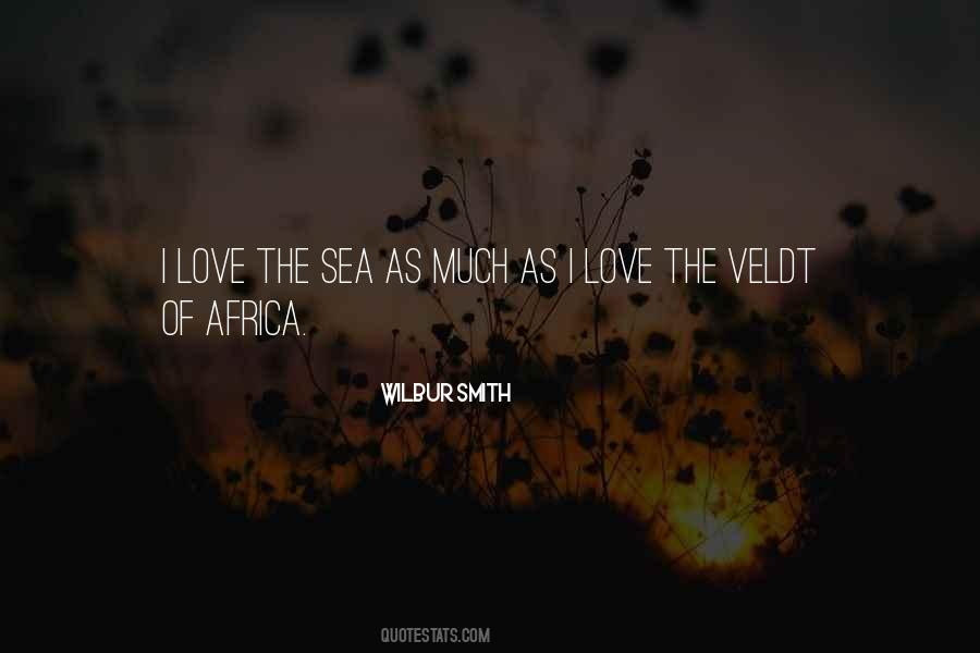 Quotes About Africa Love #134115