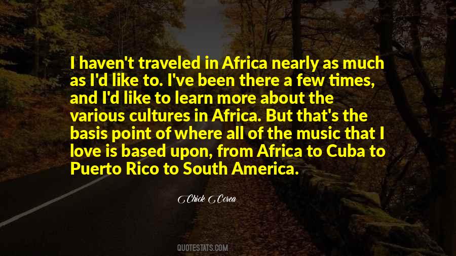Quotes About Africa Love #1585354