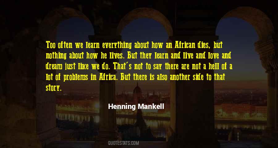 Quotes About Africa Love #1688958