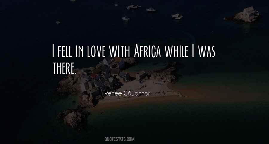 Quotes About Africa Love #214041