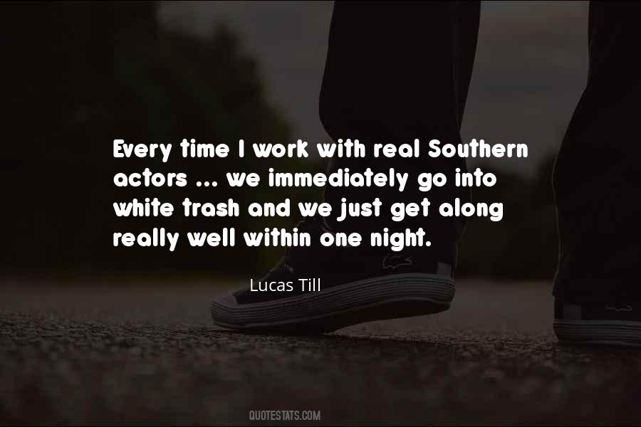 Quotes About White Trash #632207