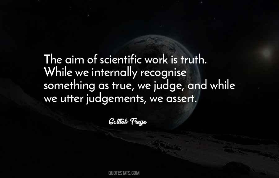 Scientific Work Quotes #988067