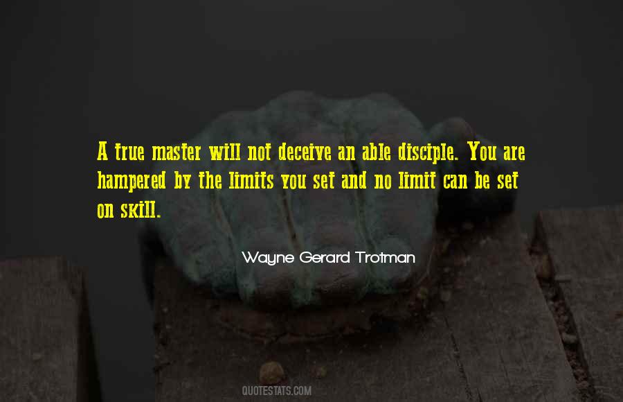 Set Limits Quotes #4506