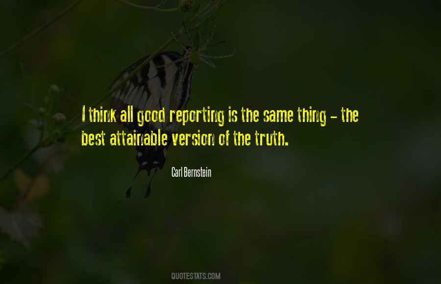 Quotes About Reporting #1379231