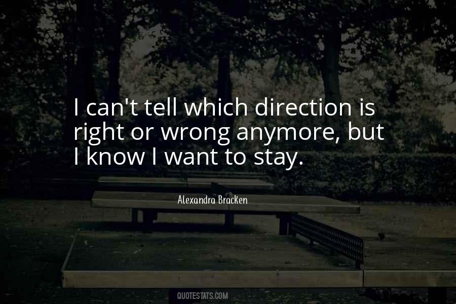 Which Direction Quotes #5357