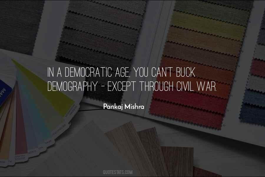Quotes About Demography #928419